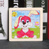 Early education puzzle puzzle toy enlightenment cognition cartoon wooden puzzle